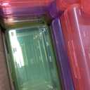 Mr. Pen- Plastic Pencil Case Box, 24 Pack
Large Crayon Marker Pen Organizer Bulk, Plastic Bead Organizing Container with Snap-Tight Lids, Clear Craft Storage Boxes