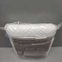 100% Waterproof Queen Mattress Protector - 360 Pad Protection Against Spills, Stains & Accidents for Parents & Pet Owners - Noiseless & Cooling Viscose Made from Bamboo (White)