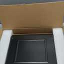 Food Warmers for Parties Buffet, 31.5"x12" Assemblable Stackable Electric Warming Tray with 8-Level Temperature Adjustment and 8-Hour Timer, Upgraded Desktop-Protecting Food Warming Mat (Black&Gold)