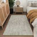 Ottomanson 3x5 Washable Area Rug for Entryway, Soft Non-Slip Kitchen Rug