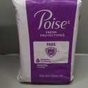 Poise Incontinence & Postpartum Pads for Bladder Leaks, 6 Drop Ultimate Absorbency, Regular Length, (2x56) 112 Count