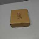 SIKOO Vintage Picture Frames 3x3 Small Antique Round Picture Frame Tabletop and Wall Mount Vintage Mini Wall Decor Bronze Gold