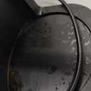 Single Serve One Cup Coffee Maker, for K Cups and Grounds, Mini Coffee Maker with Portable Handle, 6 to 12 Oz Brew Size, for Travel, Camping, Office, RV and Dorm, 120V, Black and Gold