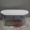 PUR 30Cup Countertop Water Filter Dispenser, 1 Genuine PUR Filter, 2in1 Powerful Filtration, Lasts 2 Months or 40 Gallons, Dishwasher Safe, White/Blue (DS1800Z)