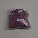 Ekouaer Nightgowns for Women Button Down Sleepshirt Long Sleeve Nightshirt V Neck Pajama Dress Nightdress with Pockets Purple Red M