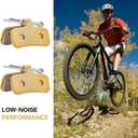 2-Pack Front & Rear Disc Brake Pads Replacement Compatible with Shimano ZEE M640 Shimano Saint M810 M820 Electric Dirt Bike Replacement Parts, Durable Copper Electric Dirt Bike Brake Pads