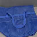 Mesh Beach Bag - Large Beach Tote Bag with Multiple Pockets for Family Beach Bag for Toys & Vacation Essentials