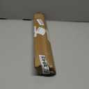 White Curtain Rods for Windows 28 to 48 Inch, Heavy Duty Curtain Rod Set with Brackets, Decorative Adjustable Curtain Rods for Bedroom, Living Room, 5/8" Metal Drapery Rod