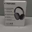 Wentronic Y01 Wireless Noise Canceling Headphones Bluetooth 5.3 Over Ear Headphones with Microphone, Hi-Res Audio, 48H Playtime, Foldable Comfortable Earpads,Compatible with iOS,Android,PC, Space Grey