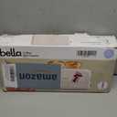 bella 2 Slice Slim Toaster, Fits-anywhere Kitchenware, 6 Setting Shade Control with Reheat & Cancel Buttons, Fits sourdough, 10 Long Slot, Anti Jam & Auto Shutoff, 900 Watt, Oatmilk