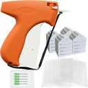 Tagging Gun for Clothing, 2006 Pieces Price Tag Attacher Gun Kit for Clothes Labeler, Clothes Tagging Applicator Gun Set with 1600 Fasteners, 400 Clothing Labels and 6pcs 0.08 inch Needles