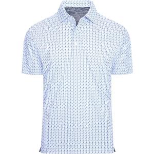 Mens Golf Shirt Moisture Wicking Classic Print Golf Shirts | Shape & color retaining,Low maintenance,Multi-scene active apparel, XL