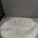 2PCS Nappa Leather Car Front Seat Covers for 2025 2026 Tesla Model Y/3 Highland/Juniper Breathable Perforated All-Season Universal Bottom Seat Protectors for Tesla Accessories, White