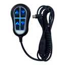 4 Button 5 Pin Remote Hand Control ZK1300-HC Replacement for Power Recliner Lift Chairs with Backlight