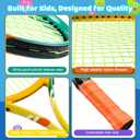 AboveGenius Kids Tennis Racket Set, 25 inch Tennis Racket for Toddler Youth Starter Kit, 3 Balls, 2 Lightweight Racquets with Easy Carrying Shoulder Strap Bag