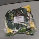 3 x Tropical Flower Crown Headband, Yellow Hawaiian Floral Headpiece, Artificial Summer Hawaii Hair Accessories for Women Girls Hawaiian Party Costume Beach Pool Vacation Photo Props