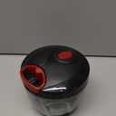 Ourokhome Manual Food Processor Vegetable Chopper, Portable Hand Pull String Garlic Mincer Onion Cutter for Veggies, Ginger, Fruits, Nuts, Herbs, etc., 650ml, Black