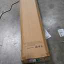 SZQINJI 3 Panel Photo Room Divider Screen, Solid Wood Divider for Room Separation for 8x10 Picture Frame Without Mat for 5x7 Photo with Mat, Walnut