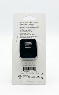 Fast Charge Dual High Power USB Wall Charger