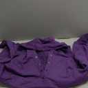 AlvaQ Womens Oversized Sweatshirts Hoodies Fleece Button Neck Hooded Tops Casual Pullover Tunics Winter Outfits 2025 (Large, Violet)