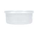 Deli Containers with Lids Combo - 8 oz, Plastic - Case Pack of 240 - For Meal Prep, Takeout & Food Storage, Small