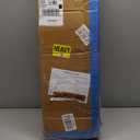 Roof Ladder Rack for Van, Adjustable Length 57''-65'', 3 Bars Van Roof Rack with Ladder Stoppers, 800 Lbs Capacity Ladder Rack Compatible for Fullsize Van with Rain Gutter, Black