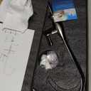 Stainless Steel Water Filter Faucet Delle Rosa Commercial Water Filtration Faucet for Under Sink Water Filter System Modern Brushed Nickel Kitchen Bar Sink Drinking Water Faucet, Non-Air Gap RO Faucets