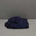 Amoretu Womens Tunic Dress Long Sleeve V Neck Casual Loose Flowy Swing Shift Dresses (Medium, Polka Dot Navy)