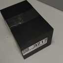 Cute Dryer Sheet Holder with Lid - Rustic Farmhouse Dispenser Laundry Room Decor Accessories, Container Fabric Softener for Organization/Storage, Black