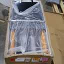 Foldable Hydraulic Material Lift Dolly, 450lbs Lift Table Cart, Pallet Stacker Winch Stacker, Forklift with 35" Lift Height, Pallet Truck Dolly, Pallet Jack, Steel Platform x 1