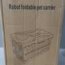 Collapsible Cat Carrier Hard, Plastic Hard-Shell Pet Carrier Travel
