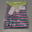 Women Striped Oversized Sweatshirt Long Sleeve Crewneck Hoodies Shirts 2024 Fall Pullover Top Trendy Preppy Clothes (L)