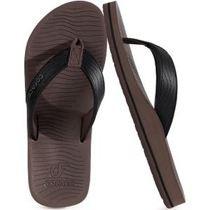 KuaiLu Women’s Flip Flops Ladies Yoga Mat Platform Thong Sandals Dressy Womans Lightweight Summer Slip On Beach Flip Flop Sandles, Soft Cushion Footbed, Arch Support 7