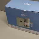 Bear Baby Food Maker with 18.5oz Dual-Layer Steam Baskets, OneStep Baby Food Processor Steamer Puree Blender Grinder Mills, Auto Cooking Grinding&Sterili-zing for Healthy Homemade Baby Food, BPA-Free (Green)