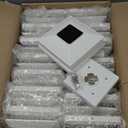 APONUO Pack of 16 Solar Post Cap Lights, 2 Modes(Warm/Cool Light) Outdoor Waterproof Fence Post Solar Lights, Solar Powered Garden, Patio, Deck Decor for 4x4, 5x5, 5.5x5.5 Wood & Vinyl Posts, White