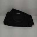 Rolling Garment Bags for Travel, 59L Rolling Duffle Bag with Wheels and Shoe Compartment for Men and Women, 3 in 1 Carry on Convertible Travel Garment Bag with Wheels, Black