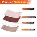 KonaFlex Sanding Belts 15 Pack 4x24 Inch Belt Sander Paper Aluminum Oxide with 60/80/120/150/240 Grits for Woodworking, Paint Sanding, Metalworking, Rust Removal