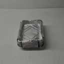 50 Pcs 9 x 13 Aluminum Pans, Aluminum Foil Pans, Disposable Foil Trays for Baking, Cooking, Freezing and Storing Food