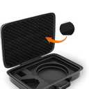 kisdoo Starlink Mini Outdoor Carrying Case,Starlink Mini Master Disk & Accessories Storage Case,Hard Shell Portable Storage Case with Anti-Collision Foam Inside,Easy to Travel and Carry