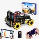 Robotics Kit for Kids Ages 812 12-16, ACEBOTT Smart Robot Car Kit with 3MP Camera, STEM Toys for Boys Compatible with Arduino & Scratch,App & Remote Control,STEM Gift for Boys, Girls,Teens and Adults