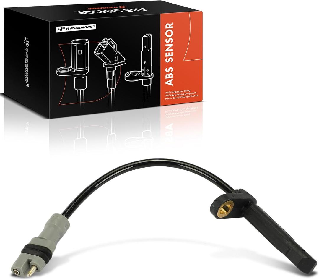 A-Premium ABS Wheel Speed Sensor Compatible with Porsche Models - 911 2005-2013, Boxster 2005-2012, Cayman 2006-2012 - Front or Rear Driver or Passenger Side, Replace# 99760640702, 99760640701