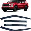 Window Visors Rain Guards Wind Deflectors Compatible with Mitsubishi Outlander 2022-2024