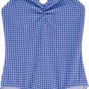 Roxy Girls' One-piece Swimsuit with UPF 50+ Sun Protection, Quick Drying Bathing Suit (7, Blue Bonnet)