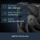 ARCTIC Liquid Freezer III Pro 420 - AIO CPU Cooler, 3 x 140 mm Water Cooling, 38 mm Radiator, PWM Pump, VRM Fan, AMD AM5/AM4, Intel LGA1851/1700 Contact Frame - Black