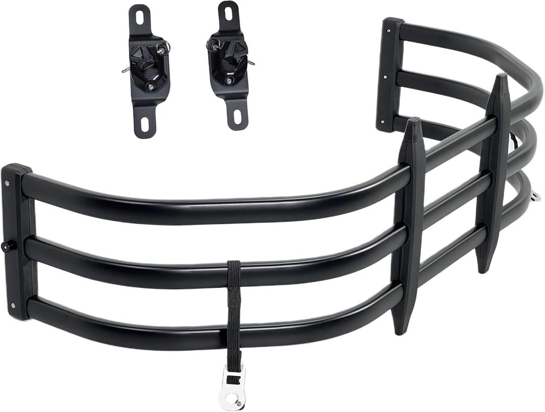 Truck Bed Extender Exclusive for 2019-2025 Chevrolet Silverado & GMC Sierra 1500; 2020-2025 Chevrolet Silverado & GMC Sierra 2500 HD/3500 HD|Equipped with Dedicated Brackets,Easy Installation