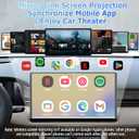 YOUKOYI Wireless Android Auto/Mirror Link Adapter, Not Compatible with iPhone, Instant Wired to Wireless Conversion, Plug & Play, Mini Stable Design