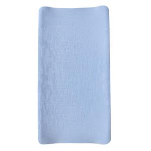 Muslin Changing Pad Cover,Ultra Soft Breathable Diaper Changing Table Cover for Baby Boys Girls,Neutral Fitted Changing Pad Sheets (Sky Blue)