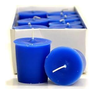 Pack of 1 Boxes Blueberry Cobbler Votive Candles for Weddings, Home & Event Decoration, Relaxation, Made in US