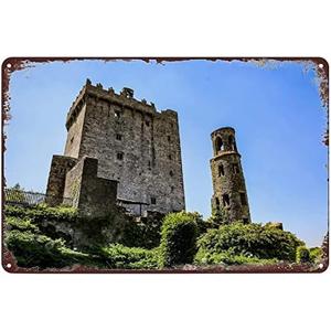 Stone Irish Ireland Blarney Castle Architecture Poster Vintage Metal Tin Sign Wall Art Plaque Decor for Home Bar Pub Club Cafe 8x12 inch, Set of 3 Stone Irish Ireland Blarney Castle Architecture Poster Vintage Metal Tin Sign Wall Art Plaque Decor for Home Bar Pub Club Cafe 8x12 inch, Set of 3