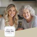 Jewelry Dish Tray Ceramic Trinket Dish and Daughter Rings Birthday Gifts from Daughter Birthday Gifts for in Law I Love You Remember Me